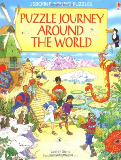 Puzzle journey around the world