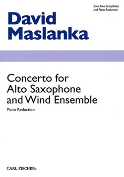 CONCERTO FOR ALTO SAXOPHONE AND WIND ENSEMBLE SAXOPHONE
