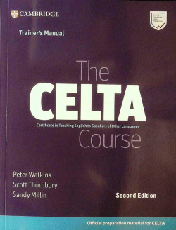 CELTA COURSE TRAINER MANUAL