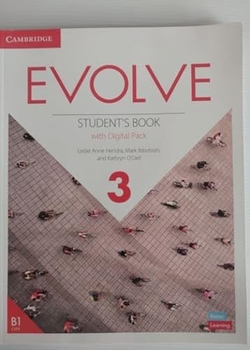 Evolve 3 (B1) students +digital pack