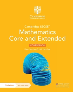 CAMBRIDGE IGCSE MATHEMATICS CORE EXTENDED COURSE+D