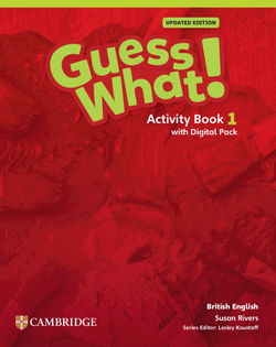 Guess What! British English Updated Level 1 Activity Book with Digital Pack