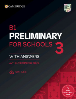 B1 Preliminary for Schools 3 Student's Book with Answers with Audio