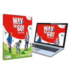 Way to Go! 1 Pupil's Book: libro de texto de inglés impreso con acceso a la versión digital
