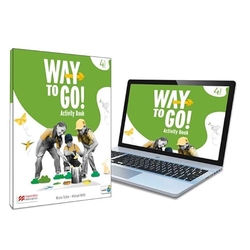 Way to Go! 4 Activity Book: Cuaderno de actividades impreso con acceso a la versión digital