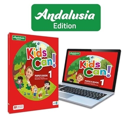 KIDS CAN! Andalucia 1 Pupil's Book: libro de texto de inglés impreso con acceso a la versión digital