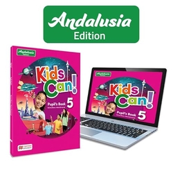 KIDS CAN! Andalucia 5 Pupil's Book: libro de texto de inglés impreso con acceso a la versión digital