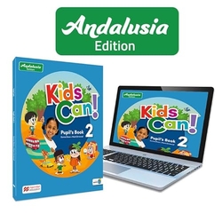 KIDS CAN! Andalucia 2 Pupil's Book: libro de texto de inglés impreso con acceso a la versión digital