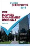 Camb Checkpts Vce Bus Management Units 3 And 4 2015