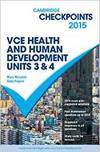 Camb Checkpts Vce Health And Humandevelop Units 3 And 4 2015