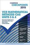 Camb Checkpts Vce Math Methods Cas Units 3 And 4 2015