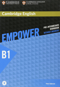 Cambridge English Empower pre-intermediate. Workbook without answers with downloadable audio