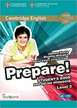 Cambridge english prepare! 3.student´s online+workbook testbank