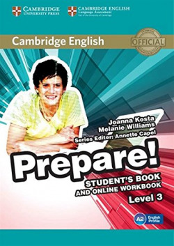 Cambridge english prepare! 3 students +workbook online