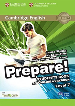 Cambridge english prepare! 7 student +workbook online
