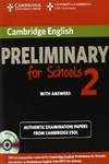 (11).CAMBRIDGE PET FOR SCHOOLS 2.(ST+KEY+2CDS)