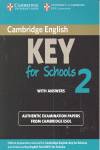 Cambridge english key for schools 2. Student+key