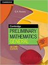 Camb Preliminary Math General 2Ed