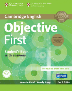 Objective first pack. Student book + key + cdrom+ audio cd