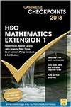 Camb Checkpts Hsc Math Extension 1 2013