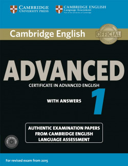Cambridge english advanced 1 revised exam (sb+key+audio cd)