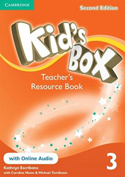 Kid's box 3ºprim.teachers book+audio online 2ªed.