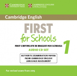 Cambridge english first for schools class cd