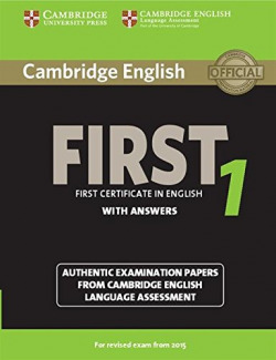 Cambridge first certificate. Student +key 2015
