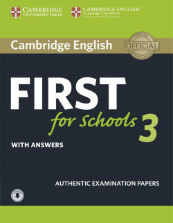 CAMBRIDGE ENGLISH FIRST SCHOOLS 3 SELF STUDY PACK