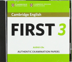 Cambridge english first 3 audios cd´s