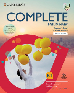 Complete Preliminary Second edition. Student's Book Pack (SB wo answers w Online Practice and WB wo answers w Audio Download).