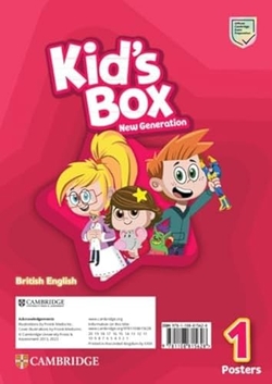 KID'S BOX NEW GENERATION LEVEL 1 POSTERS BRITISH ENGLISH