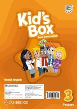 KID'S BOX NEW GENERATION LEVEL 3 POSTERS BRITISH ENGLISH