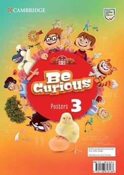 BE CURIOUS 3 POSTERS