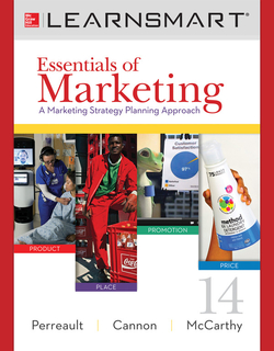 LEARNSMART 180 DAYS ONLINE ACCESS TO ACCOMPANY PERREAULT, ESSENTIALS OF MARKETING 14/E