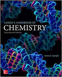 LANGE'S HANDBOOK OF CHEMISTRY