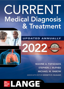 Current medical diagnosis and treatment 2022