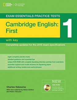 Cambridge english first 2 tests with key +dvd rom