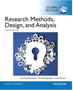 RESEARCH METHODS,DESIGN, AND ANALYSIS 11ED