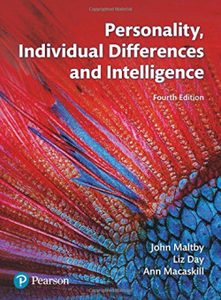 PERSONALITY, INDIVIDUAL DIFFERENCES AND INTELLIGENCE.(4TH)