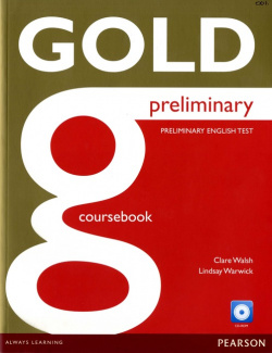 Gold preliminary coursebook and cd-rom pack