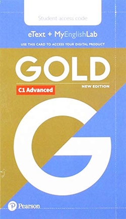 GOLD ADVANCED STUDENT´S ETEXT AND MY ENGLISH LAB ACCESS CARD