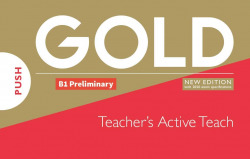GOLD B1 PRELIMINARY NEW EDITION TEACHER'S ACTIVETEACH USB