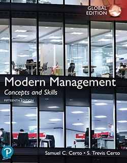 MODERN MANAGEMENT:CONCEPTS AND SKILLS