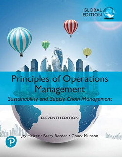 PRINCIPLES OPERATIONS MANAGEMENT:SUSTAINABILITY SUPPLY CHAI