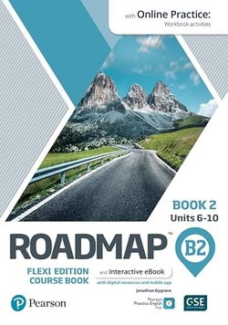 ROADMAP B2 FLEXI EDITION COURSE BOOK 2 WITH EBOOK AND ONLINE PRACTICE AC