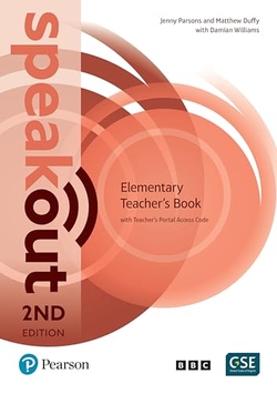 (TCHS).SPEAKOUT ELEMENTARY TEACHER'S BOOK WITH TEACHER.(2ED
