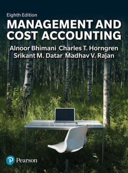 Management and cost accounting 8 ed