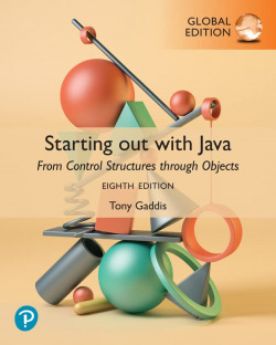 Starting out with java: from control structures through obj