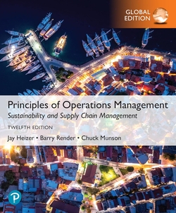 Principles of Operations Management: Sustainability and Supply Chain Management,